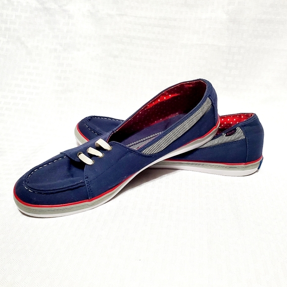 Keds Womens  WF47799 Size 10 Blue  Fabric Slip On Loafer Fashion Sneakers. - Picture 3 of 14